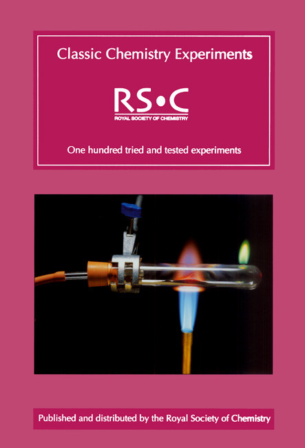 Classic Chemistry Experiments by Kevin Hutchings, Colin Osborne, 9780854049196