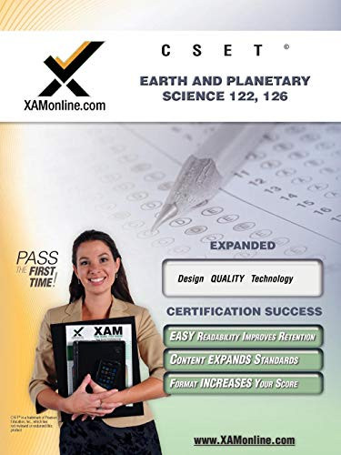 CSET Earth and Planetary Science 122, 126 Teacher Certification Test Prep Study Guide by Sharon Wynne, 9781581973990