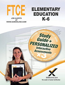 FTCE Elementary Education K-6 Book and Online by Sharon Wynne, 9781607874423