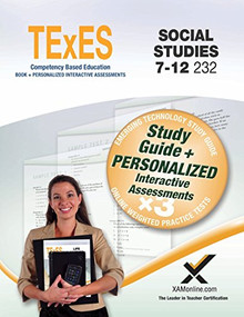 TExES Social Studies 7-12 232 Book + Online by Sharon A Wynne, 9781607874515