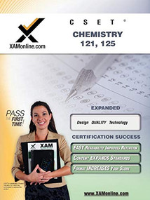 CSET Chemistry 121, 125 Teacher Certification Test Prep Study Guide by Sharon Wynne, 9781581973952