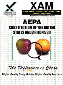AEPA Constitutions of the United States and Arizona 33 by Sharon Wynne, 9781581977455