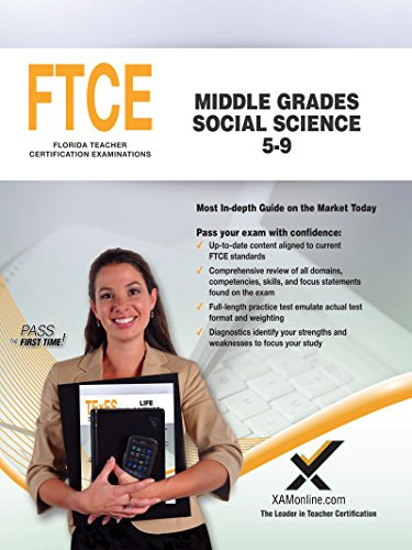 FTCE Middle Grades Social Science 5-9 by Sharon A. Wynne, 9781642390124