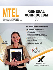 2017 MTEL General Curriculum (03) by Sharon A Wynne, 9781607874713