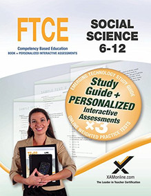 FTCE Social Science 6-12 Book and Online by Sharon Wynne, 9781607873815