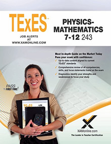 TExES Physics/Mathematics 7-12 243 by Sharon Wynne, 9781607874928