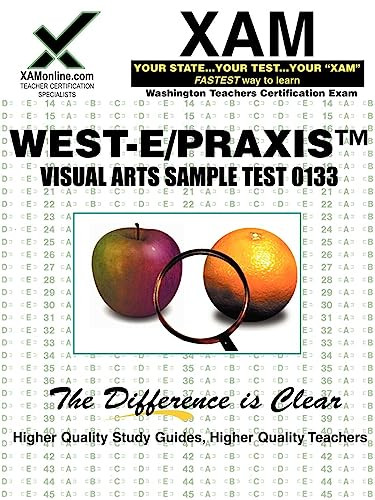 West-E/Praxis II Visual Arts Sample Test 0133 by Sharon Wynne, 9781581975673