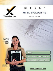 MTEL Biology 13 Teacher Certification Test Prep Study Guide by Sharon Wynne, 9781581976878