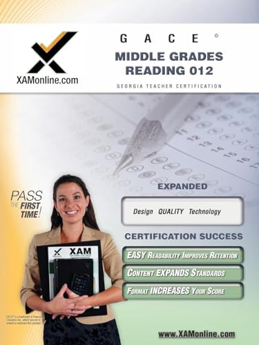 GACE Middle Grades Reading 012 Teacher Certification Test Prep Study Guide by Sharon Wynne, 9781581975352