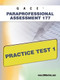 GACE Paraprofessional Assessment 177 Practice Test 1 by Sharon Wynne, 9781607871934