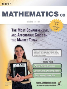 MTEL Mathematics 09 Teacher Certification Study Guide Test Prep by Sharon A Wynne, 9781607873518