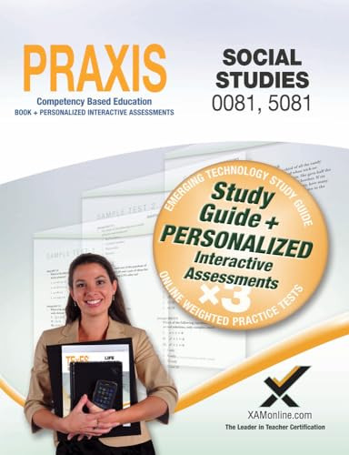 Praxis Social Studies 0081, 5081 Book and Online by Sharon Wynne, 9781607874041