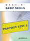 WEST-E Basic Skills Practice Test 2 by Sharon Wynne, 9781607872962