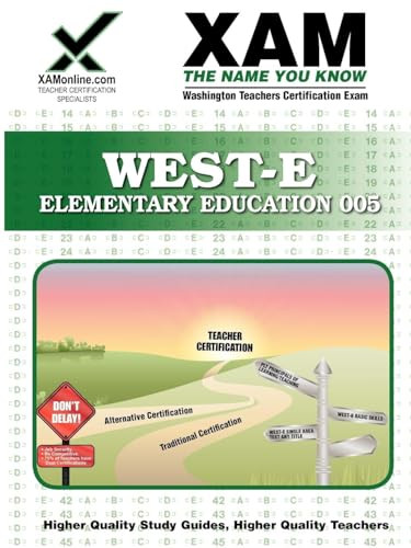 WEST-E Elementary Education Teacher Certification Test Prep Study Guide by Sharon Wynne, 9781607871385
