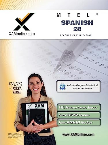 MTEL Spanish 28 Teacher Certification Test Prep Study Guide by Sharon A Wynne, 9781607870951