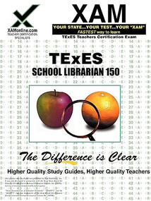 TExES School Librarian 150 Teacher Certification Test Prep Study Guide by Sharon Wynne, 9781581979404