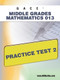 GACE Middle Grades Mathematics 013 Practice Test 2 by Sharon Wynne, 9781607871903
