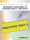 NYSTCE ATS-W Secondary Assessment of Teaching Skills -Written 91 Practice Test 2 by Sharon Wynne, 9781607872269