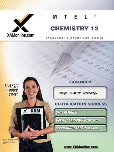MTEL Chemistry 12 Teacher Certification Test Prep Study Guide by Sharon Wynne, 9781581978834
