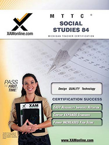 MTTC Social Studies 84 Teacher Certification Test Prep Study Guide by Sharon Wynne, 9781581979701
