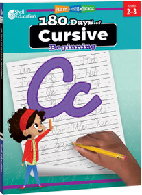 180 Days™: Cursive: Beginning (Practice, Assess, Diagnose) by Shell Education, Shell Education, Shell Education, 9781087662435