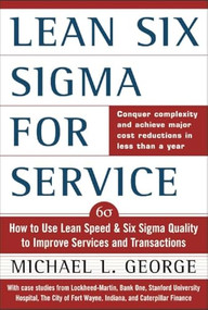 Lean Six Sigma for Service (PB) by Michael L. George, 9781265918927