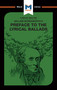 An Analysis of William Wordsworth's Preface to The Lyrical Ballads by Alex Latter, Rachel Teubner, 9781912453597
