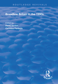 Breadline Britain in the 1990s by David Gordon, Christina Pantazis, 9781138607590