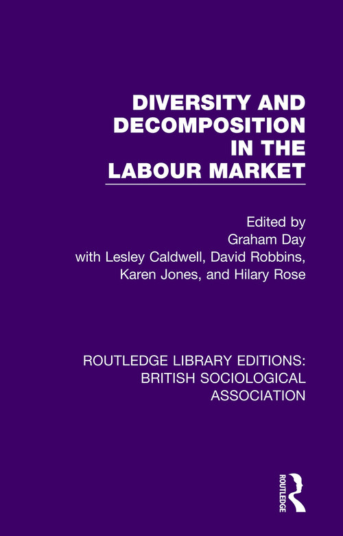 Diversity and Decomposition in the Labour Market by David Robbins, Lesley Caldwell, Graham Day, Karen Jones, Hilary Rose, 9781138478138