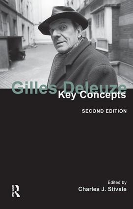 Gilles Deleuze (Key Concepts) by Charles J. Stivale, 9781844652884