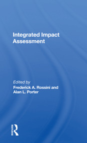 Integrated Impact Assessment by Frederick Rossini, 9780367165208