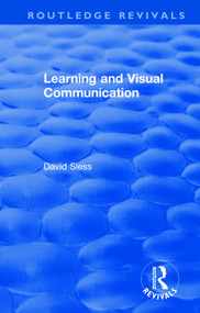 Learning and Visual Communication by David Sless, 9780367076573