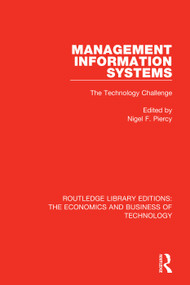Management Information Systems: The Technology Challenge by Nigel F. Piercy, 9780815354833