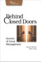 Behind Closed Doors (Secrets of Great Management) by Johanna Rothman, Esther Derby, 9780976694021