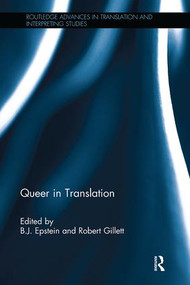 Queer in Translation by B.J. Epstein, Robert Gillett, 9781138336711