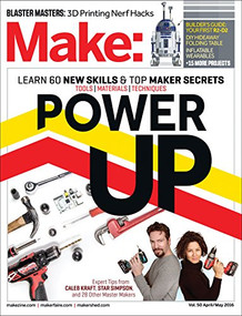 Make: Volume 50 (Power Up) by Mike Senese, 9781680452167