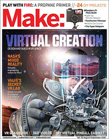 Make: Volume 52 (Virtual Creation - Design and Build in VR Space) by Mike Senese, 9781680452587