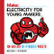 Electricity for Young Makers (Fun and Easy Do-It-Yourself Projects) by Marc de Vinck, 9781680452860