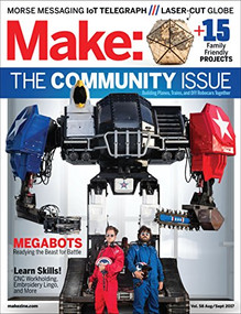 Make: Volume 58 by Mike Senese, 9781680453621