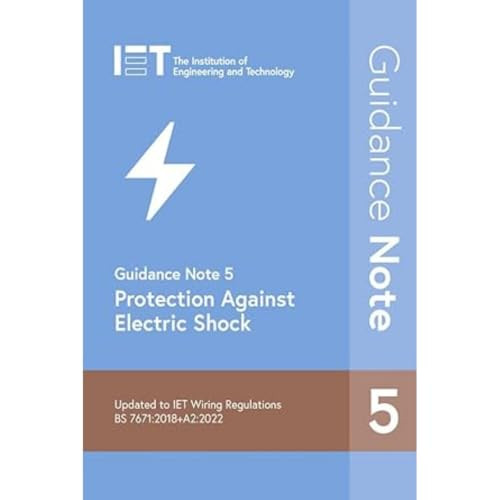Guidance Note 5: Protection Against Electric Shock - 9781839532429 by The Institution of Engineering and Technology, 9781839532429