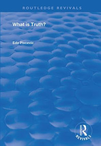 What is Truth? by Edo Pivcevic, 9781138359123