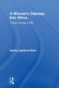 A Woman's Odyssey Into Africa (Tracks Across a Life) by Hanny Lightfoot Klein, Ellen Cole, Esther D Rothblum, 9781560230076