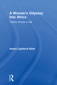 A Woman's Odyssey Into Africa (Tracks Across a Life) by Hanny Lightfoot Klein, Ellen Cole, Esther D Rothblum, 9781560230076