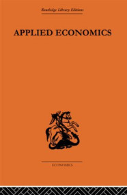 Applied Economics by A. J. Brown, 9780415607353