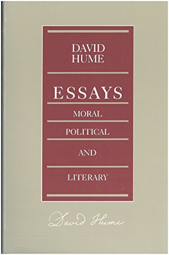 Essays: Moral, Political, and Literary by David Hume, Eugene F. Miller, 9780865970557