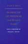 In Defense of Freedom and Related Essays by Frank S. Meyer, 9780865971400