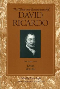 Letters 1819-1821 by David Ricardo, Piero Sraffa, 9780865979727
