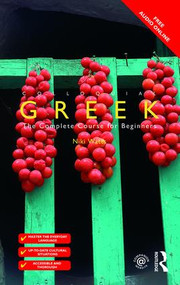 Colloquial Greek by Niki Watts, 9781138958333