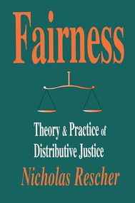 Fairness - 9781138509993 by Nicholas Rescher, 9781138509993