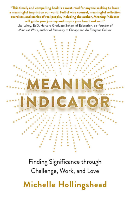Meaning Indicator (Finding Significance through Challenge, Work, and Love) by Michelle Hollingshead, 9781803415130